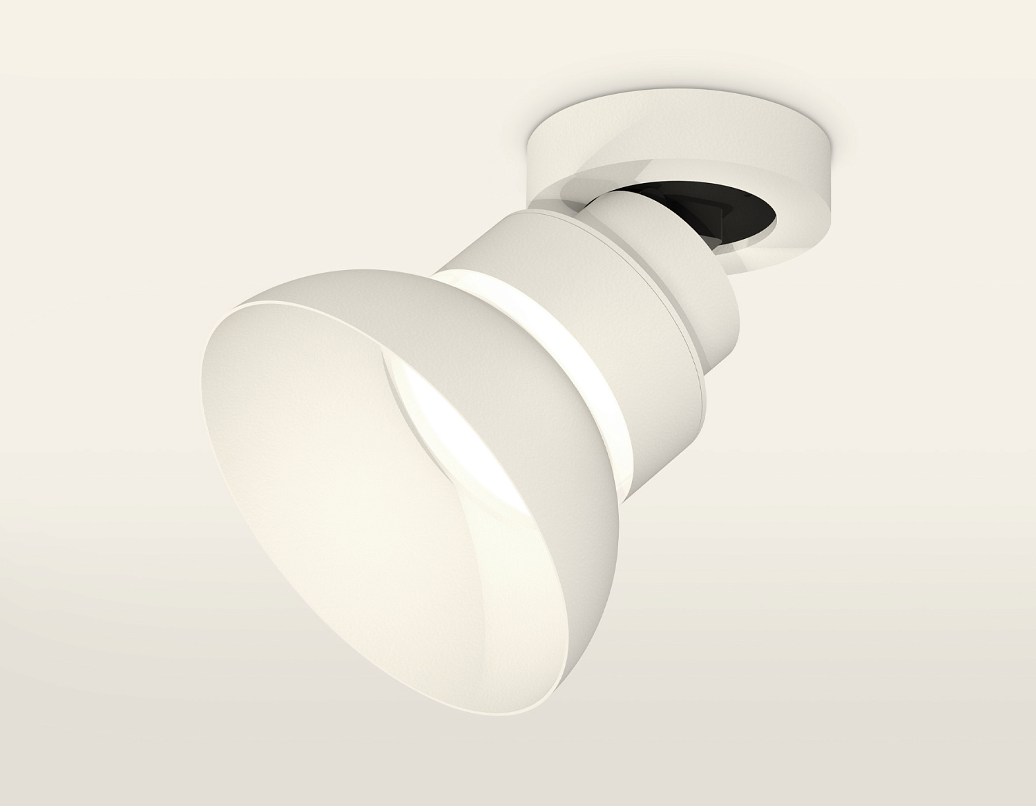 Комплект накладного поворотного светильника XM8101100 SWH/FR белый песок/белый матовый GX53 (A2228, A2105, C8101, N8140)