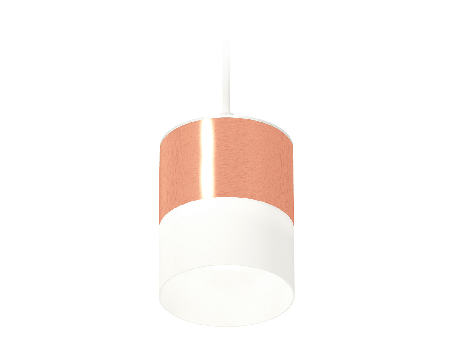 Комплект подвесного светильника GX53 с акрилом XP8122026 PPG/FR/SWH золото розовое полированное/белый матовый/белый песок GX53 (A2331, C8122,N8402)