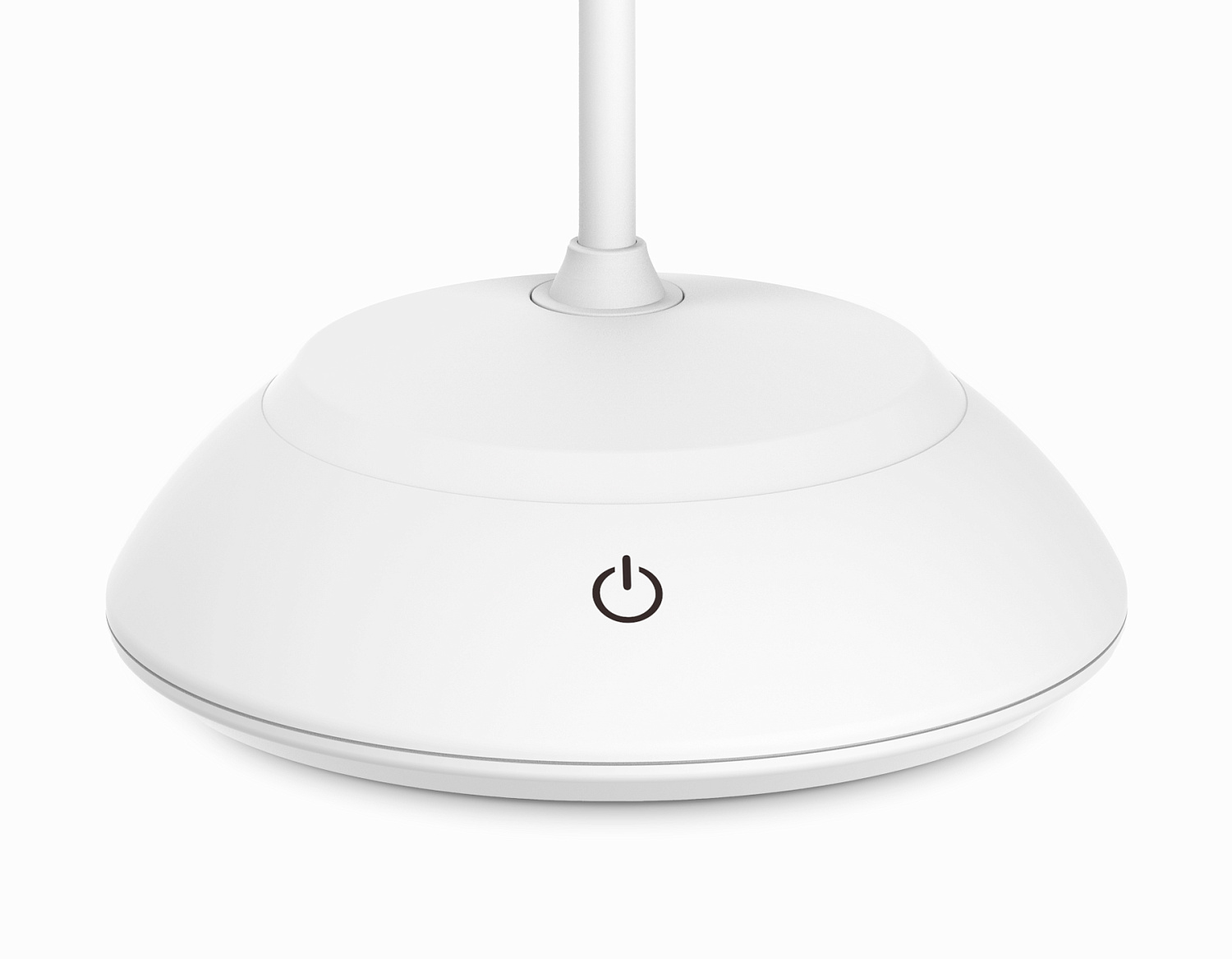 Светодиодная настольная лампа с аккумуляторной батареей, регулировкой цвета и USB-проводом DE600 WH белый LED 2800-6500K 5W