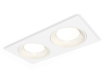 Комплект встраиваемого светильника XC7635060 SWH белый песок MR16 GU5.3 (C7635, N7020)