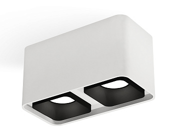 Комплект накладного светильника XS7850002 SWH/SBK белый песок/черный песок MR16 GU5.3 (C7850, N7702)