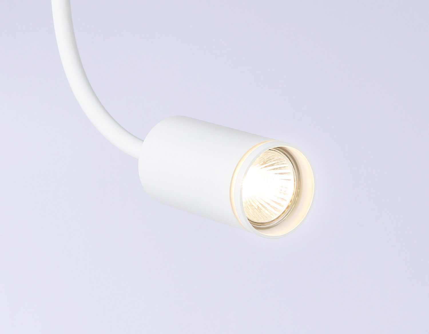 Светильник настенно-потолочный гнущийся с выключателем FW2469 WH белый GU10 max 12W D55*L100*H300