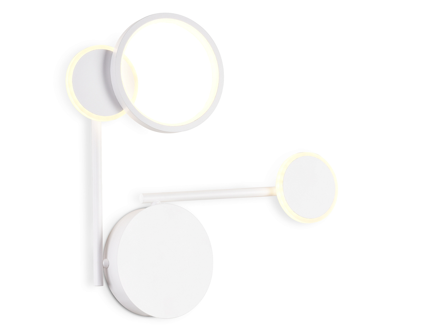 Настенный поворотный светодиодный светильник FL5197 SWH белый песок LED 3000K 13W 445*400*60