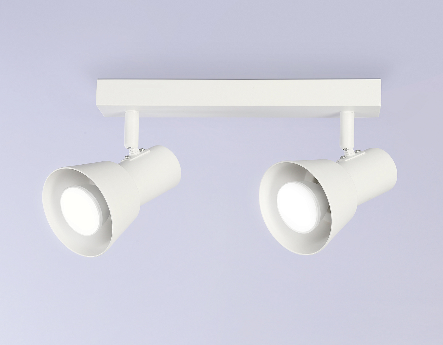 Накладной поворотный спот со сменной лампой GU10 TA13115/2 WH белый GU10/2 max 12W 350*85*150