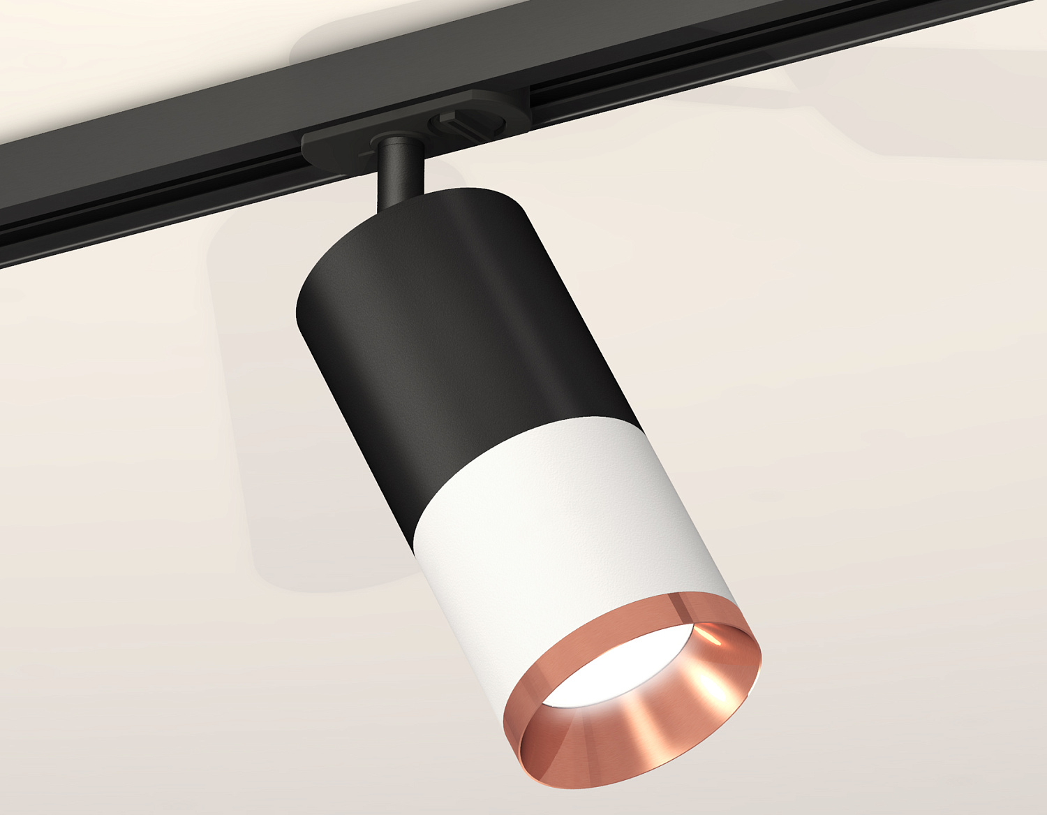 Комплект трекового светильника XT7401102 SWH/SBK/PPG белый песок/черный песок/золото розовое полированное MR16 GU5.3