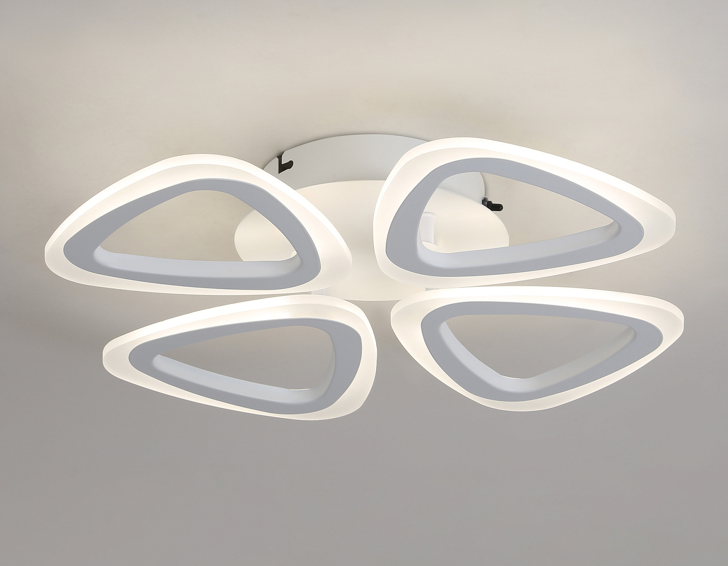 Потолочный светодиодный светильник с пультом FA4482/4 WH белый 4200K/3000K+6400K/6400K+3000K 45W 405*405*80 (ПДУ ИК)