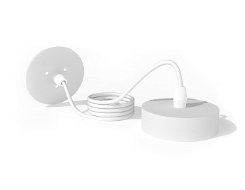 Крепеж подвесной для корпуса светильника с диаметром отверстия D85 A2331 SWH белый песок D85*H1000mm