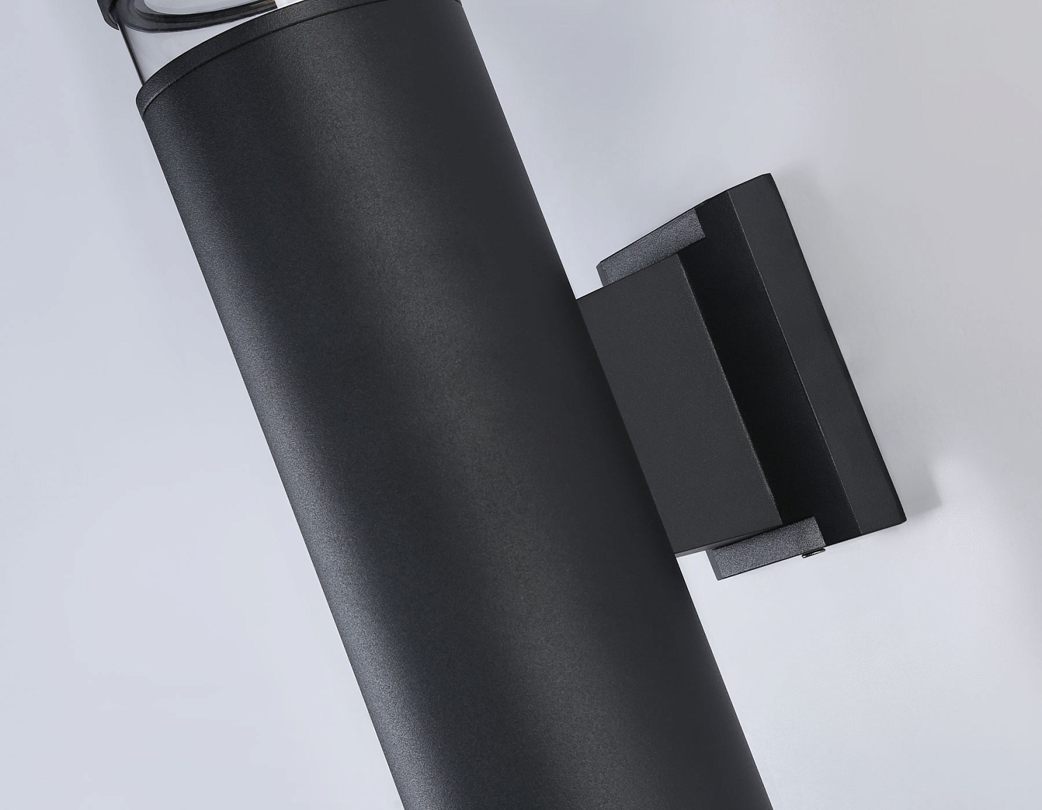 Уличный настенный архитектурный светильник ST3821/2 BK/CL черный/прозрачный IP54 GU10/2 max 35W 310*90*160