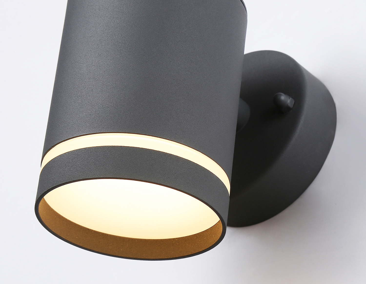 Уличный настенный архитектурный светильник ST3323 GR серый IP54 GX53 max 15W 110*85*125