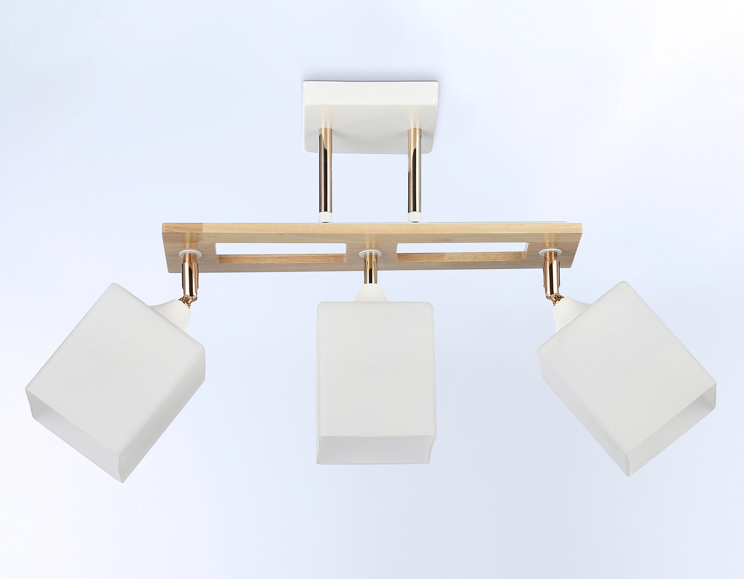 Подвесной светильник TR9505/3 WH/FGD/FR белый/золото/белый матовый E27/3 max 40W 620*100*290