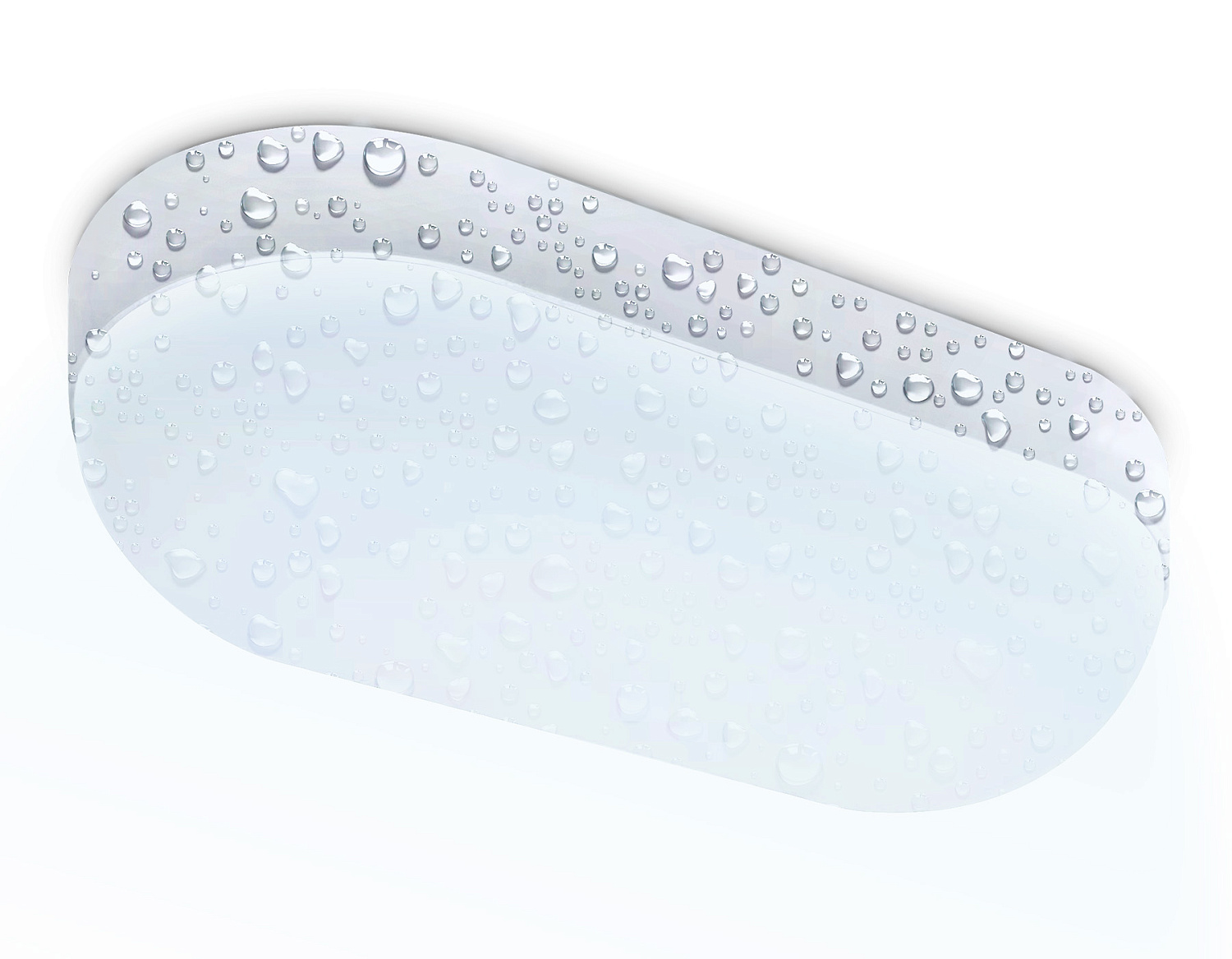 Светильник светодиодный влагозащищенный ST8655 WH белый IP65 LED 6500K 15W 165*70*60