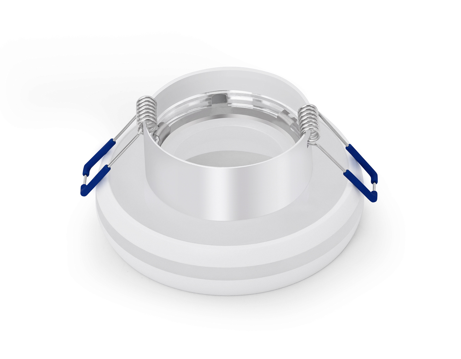 Встраиваемый точечный светильник MR16 с акрилом TN3321 SWH/FR белый песок/белый матовый GU5.3 D95*45