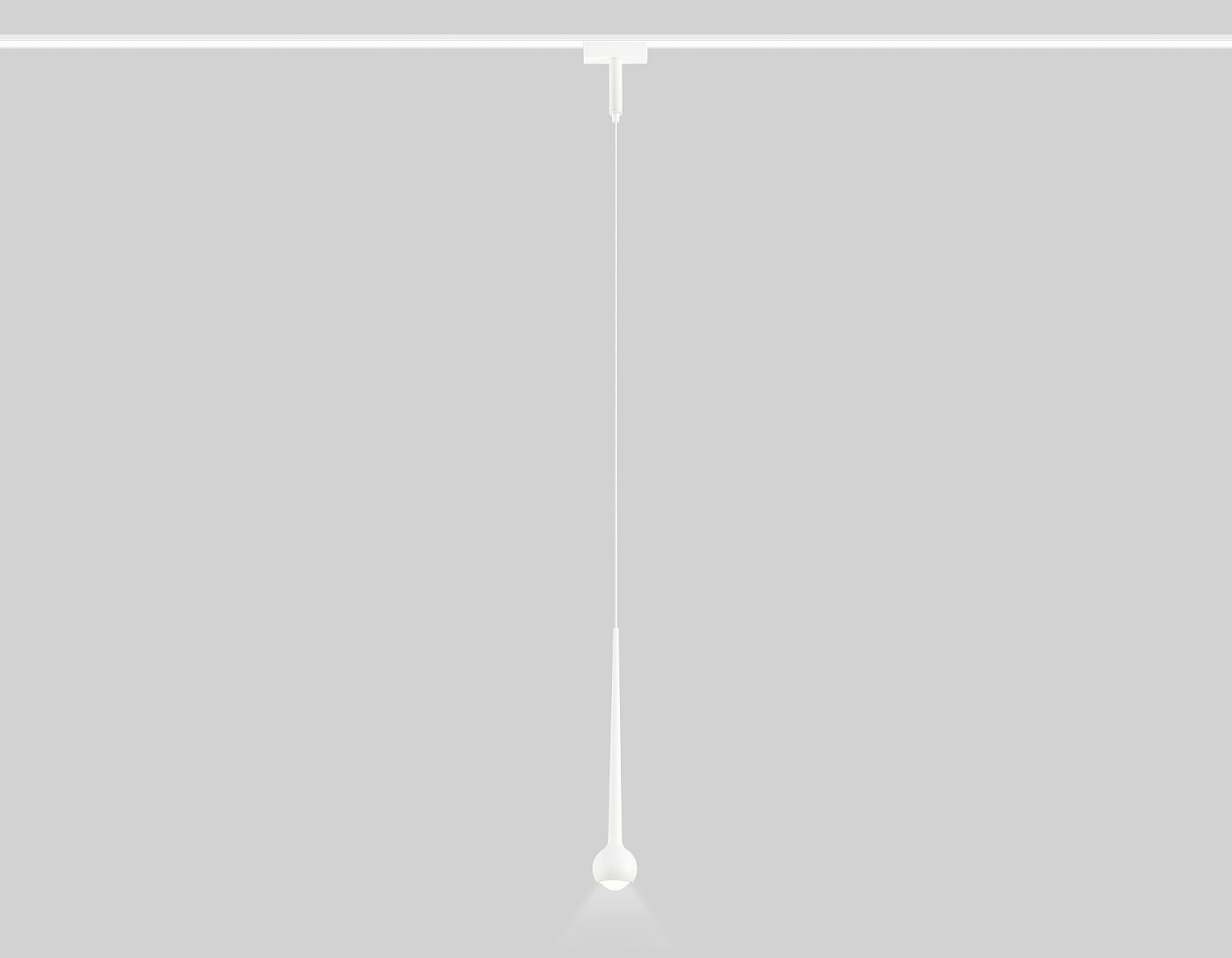 Светильник светодиодный трековый для шинопровода Magnetic Ultra Slim GV1642 WH белый IP20 9W 4200K 48V D75*1500