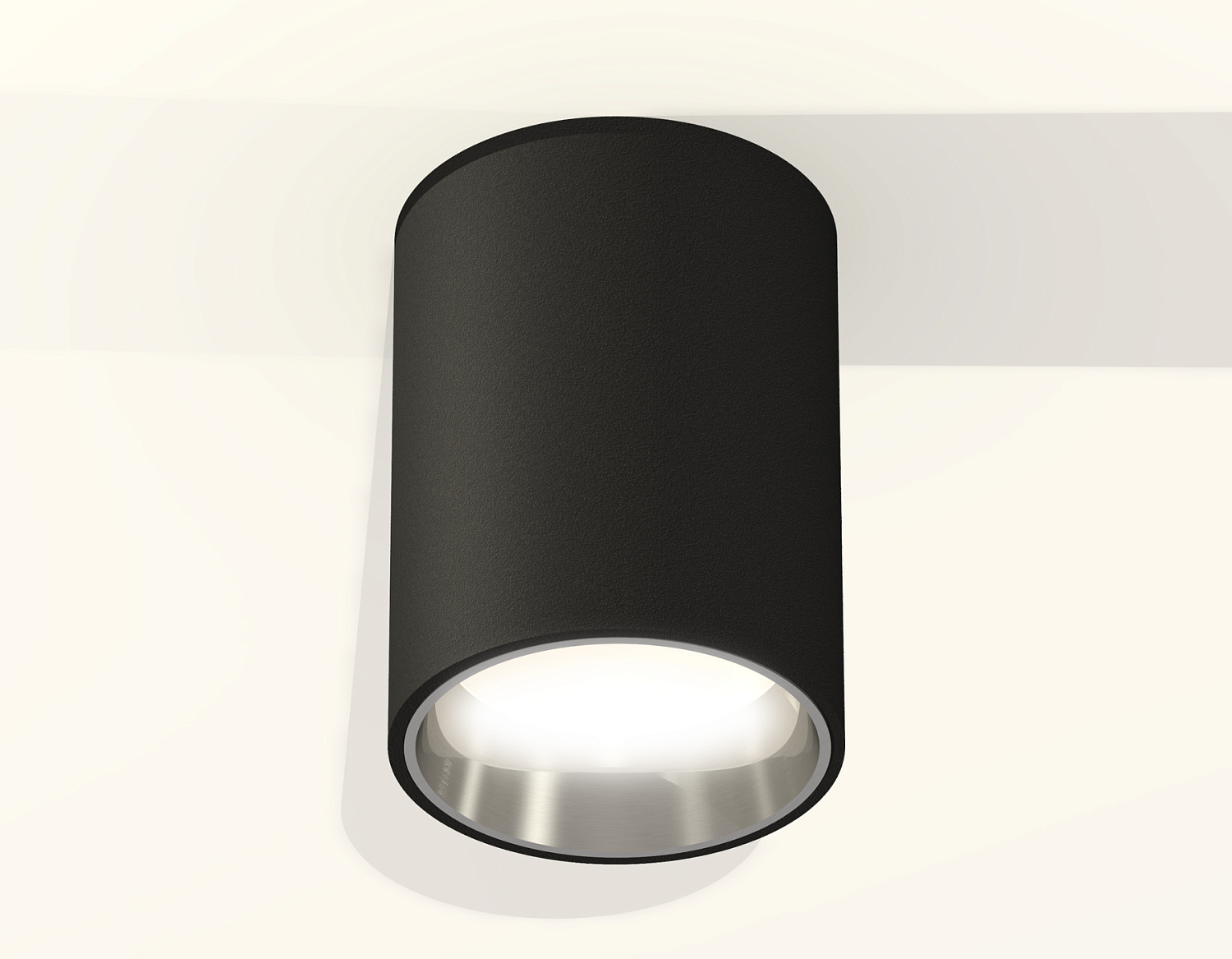 Комплект накладного светильника XS6313022 SBK/PSL черный песок/серебро полированное MR16 GU5.3 (C6313, N6112)