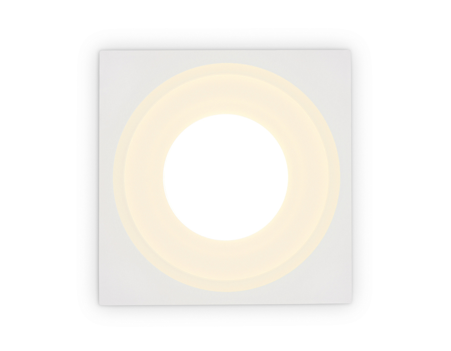 Встраиваемый точечный светильник с акрилом TN1314 SWH/FR белый песок/белый матовый GU5.3 92*92*45