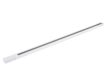 Трековый шинопровод однофазный 1м, с сетевым вводом и заглушкой GL7001 WH белый трековый шинопровод однофазный 1 м