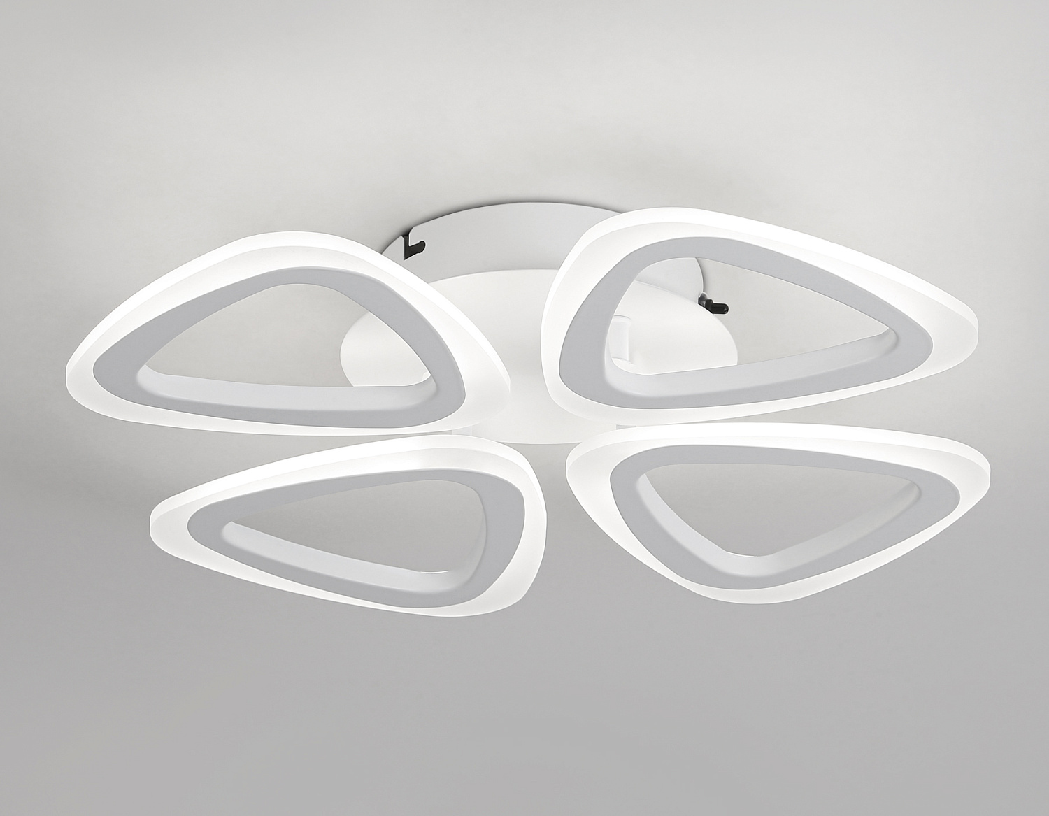 Потолочный светодиодный светильник с пультом FA4482/4 WH белый 4200K/3000K+6400K/6400K+3000K 45W 405*405*80 (ПДУ ИК)