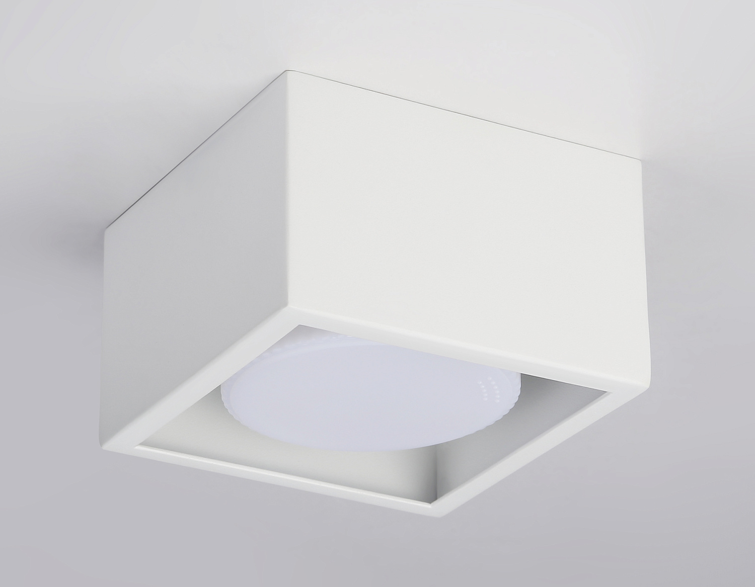 Светильник накладной со сменной лампой GX53 TN70825 WH белый GX53 max 12W 100*100*60