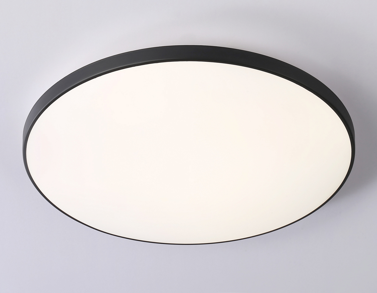 Потолочный светодиодный светильник FZ1226 BK черный IP44 24W 4200K D372*55 (Без ПДУ)