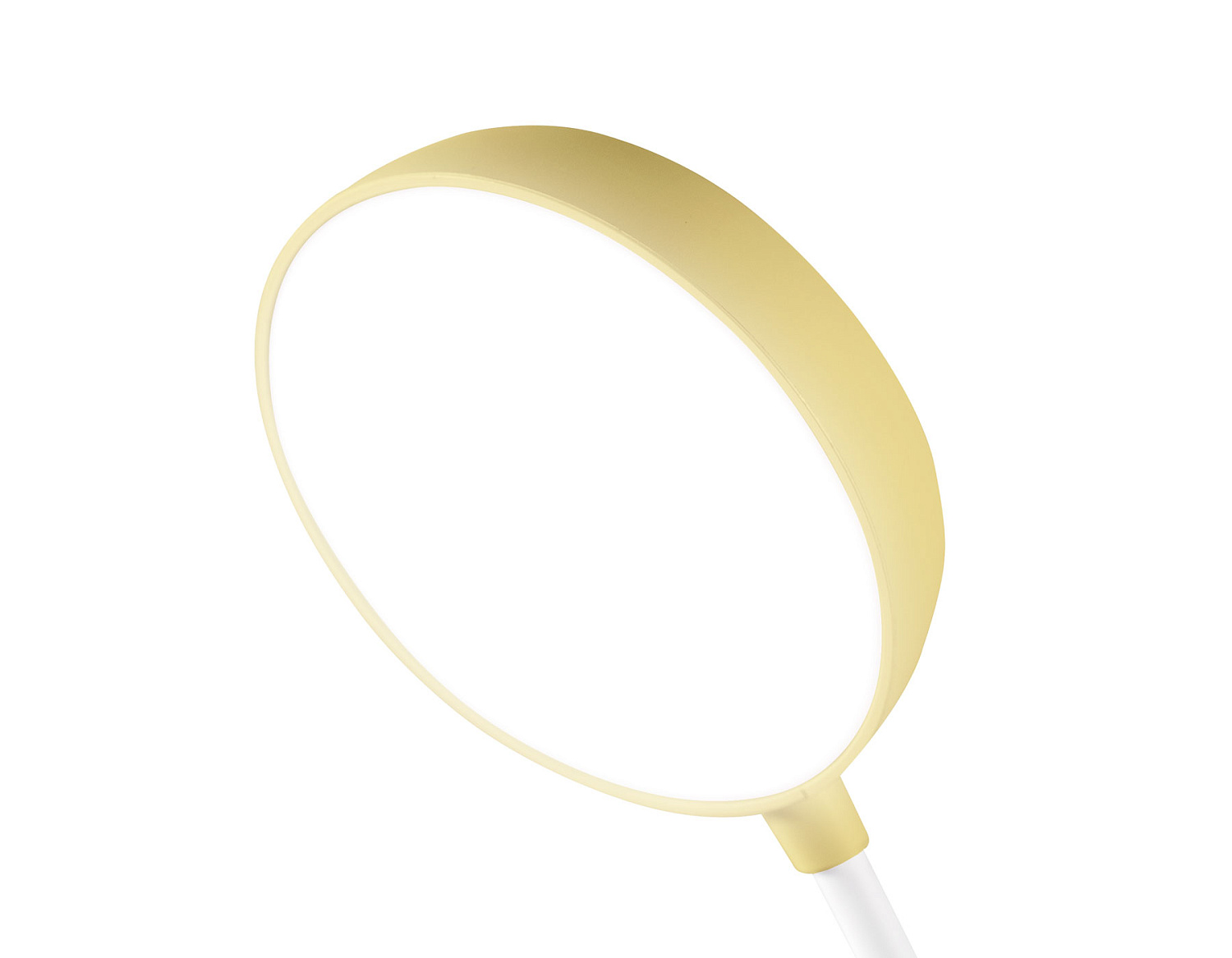 Светодиодная настольная лампа с аккумуляторной батареей, регулировкой цвета и USB-проводом DE611 YL/WH желтый/белый LED 3000-6000K 4W