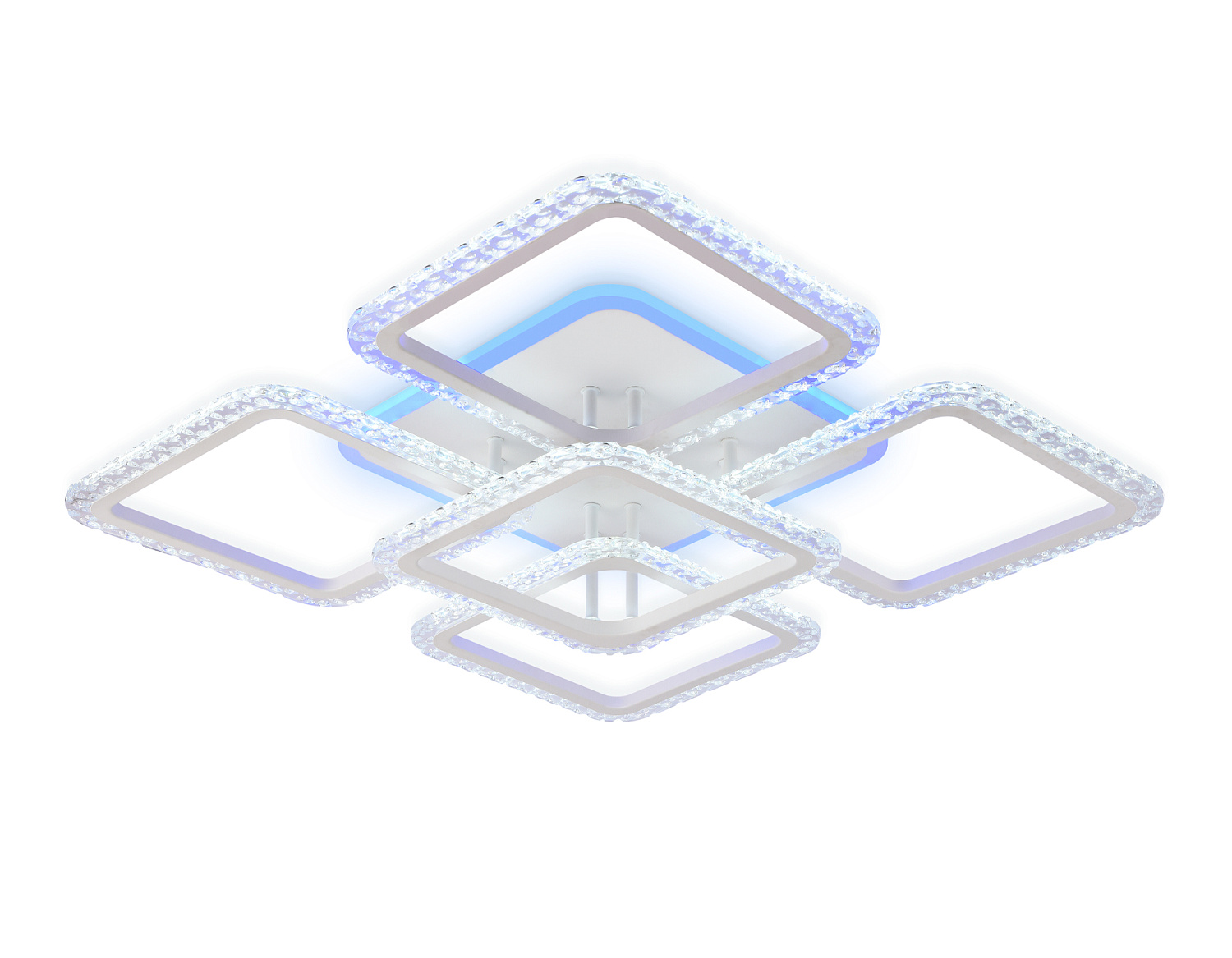 Потолочный светодиодный светильник с пультом FA5301 WH белый 140W 770*770*130 (ПДУ РАДИО 2.4)