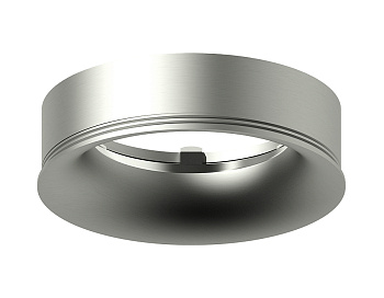 Насадка передняя для корпуса светильника с диаметром отверстия D70mm N7013 MCH хром матовый D70*H20mm Out2mm MR16