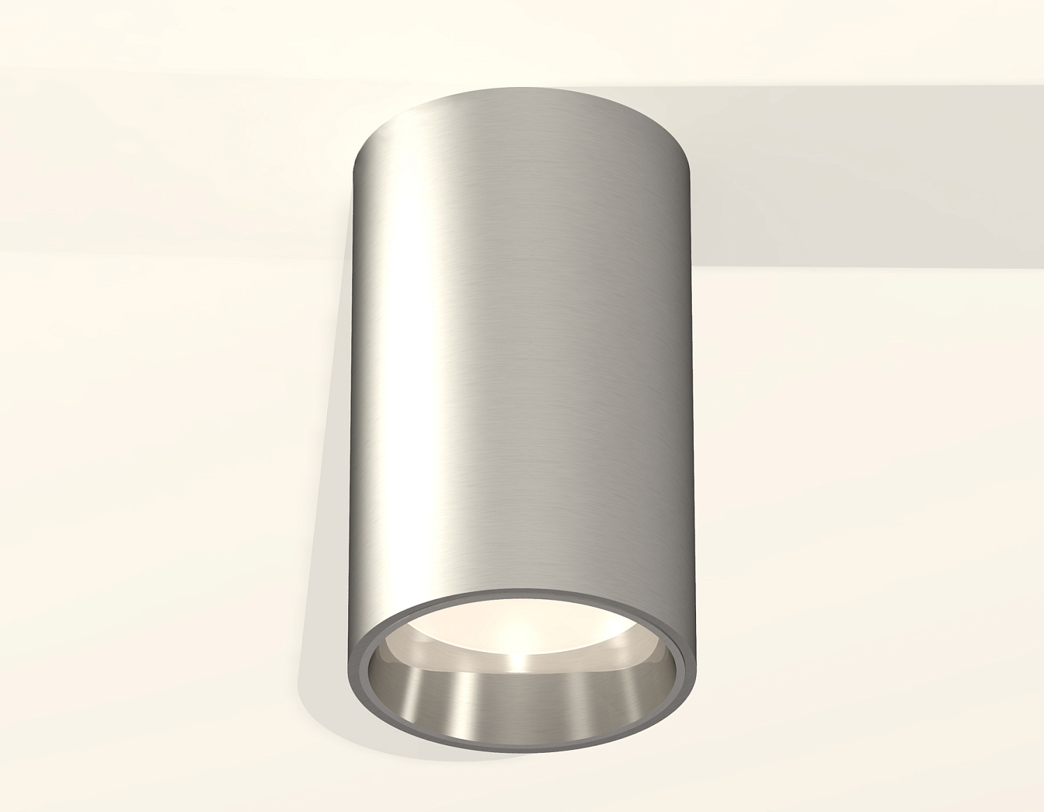 Комплект накладного светильника XS6324010 SSL/PSL серебро песок/серебро полированное MR16 GU5.3 (C6324, N6112)