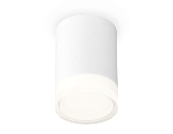 Комплект накладного светильника с акрилом XS7421023 SWH/FR/CL белый песок/белый матовы/прозрачный MR16 GU5.3 (C7421, N7160)