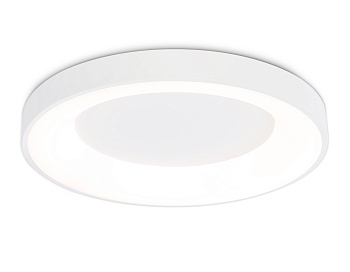 Потолочный светодиодный светильник с пультом FZ1401 WH белый IP20 48W 3000K-6500K D500*50 (ПДУ ИК)