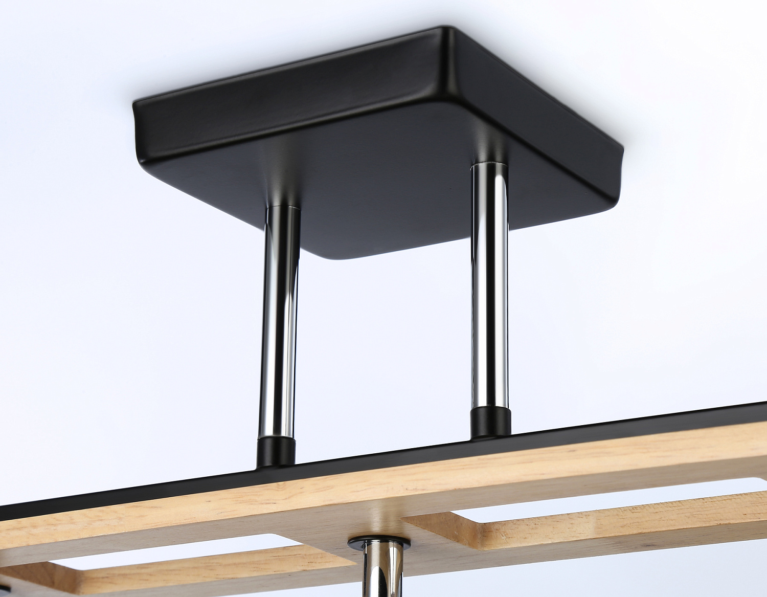 Подвесной светильник TR9525/2 BK/FGD/TI черный/золото/янтарь E27/2 max 40W 510*100*270