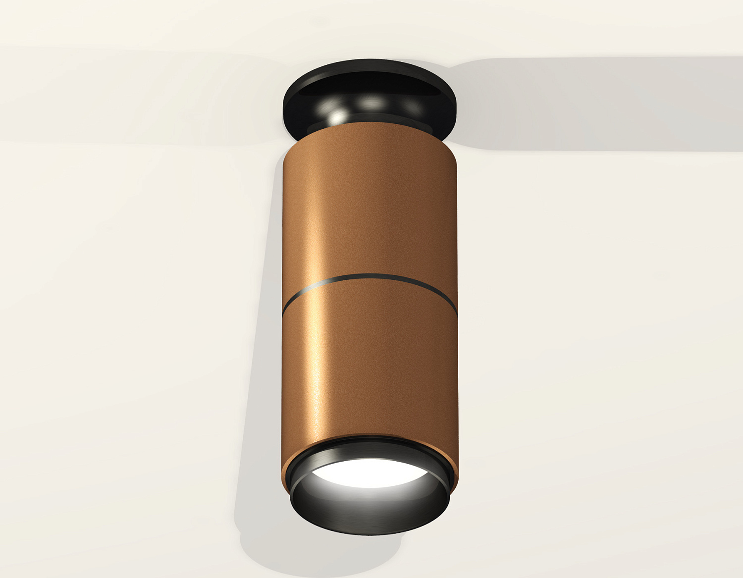Комплект накладного светильника XS6304170 SCF/PBK кофе песок/черный полированный MR16 GU5.3 (N6902, C6304, A2061, N6121)
