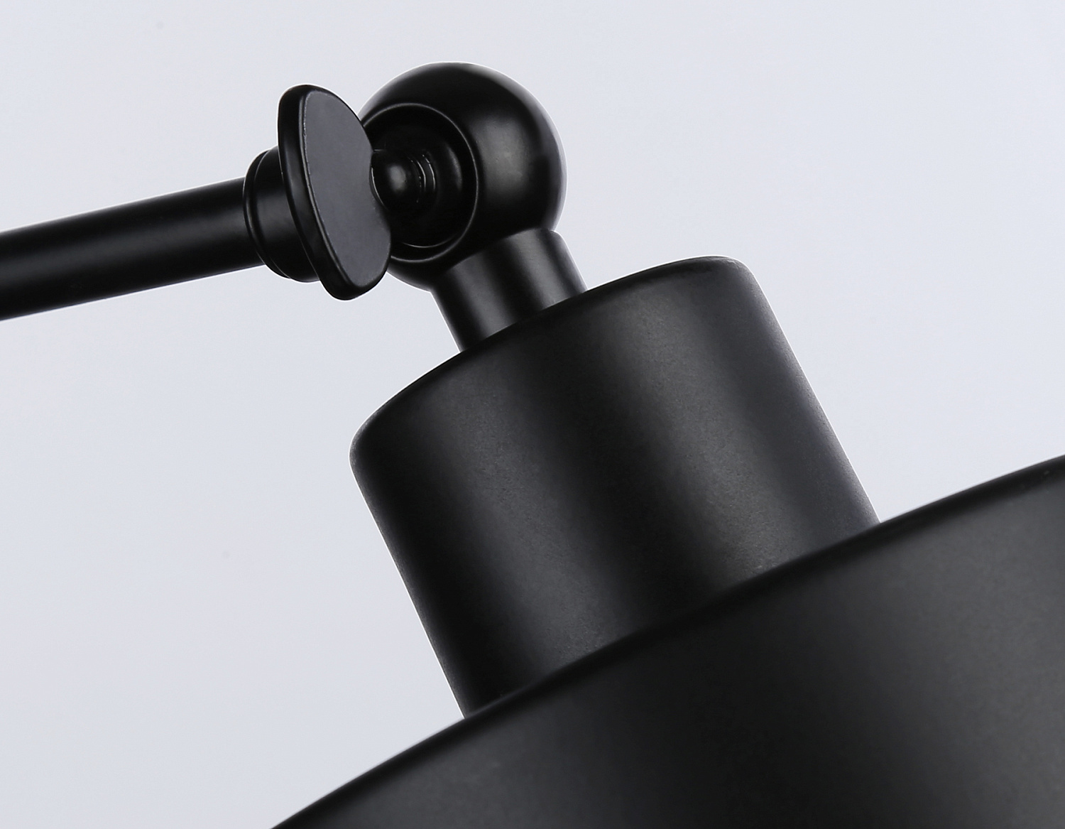 Накладной спот с выключателем в стиле лофт TR8137 BK черный E27 max 40W D120*290