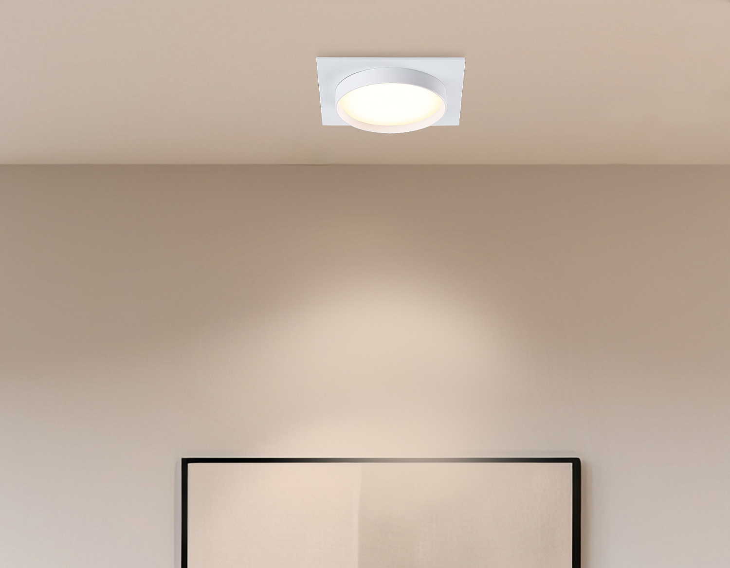 Светильник встраиваемый TN5229 WH белый GX53 110*110*35