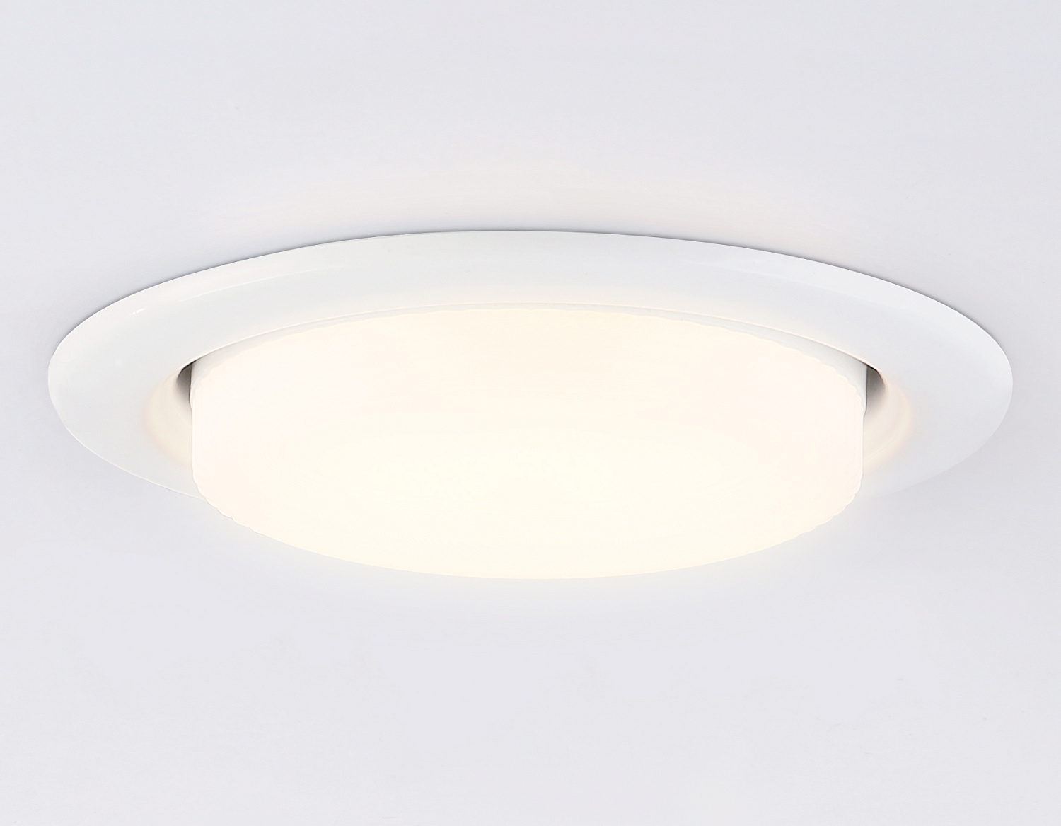 Светильник точечный встраиваемый со сменной лампой GX53 G10101 WH белый GX53 max 12W D106*38