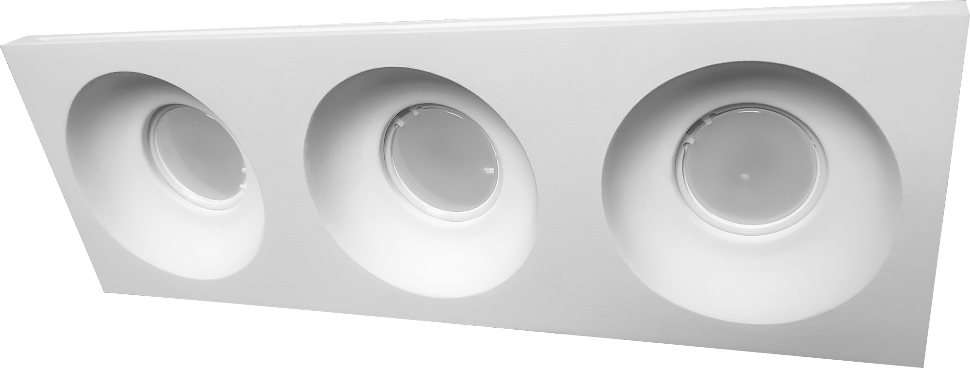 Cветильник Roden врезной под шпатлевку mr16 RD-215-3 (1277)