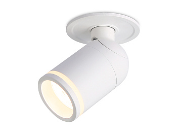 Встраиваемый точечный светильник MR16 с поворотным механизмом TA1272 SWH/FR белый/белый матовый MR16 GU5.3 D55*136