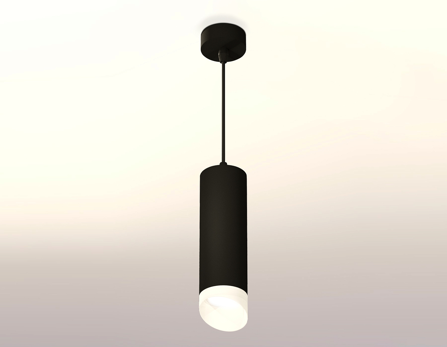 Комплект подвесного светильника с акрилом XP7456005 SBK/FR черный песок/белый матовый MR16 GU5.3 (A2311, C7456, N7175)