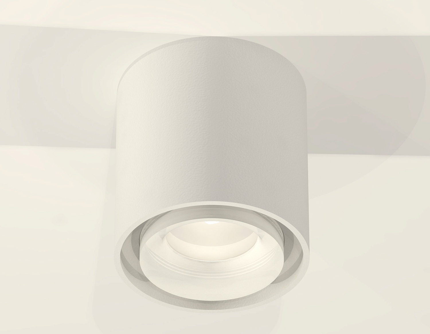 Комплект накладного светильника с акрилом XS7722015 SWH/FR белый песок/белый матовый MR16 GU5.3 (C7722, N7165)