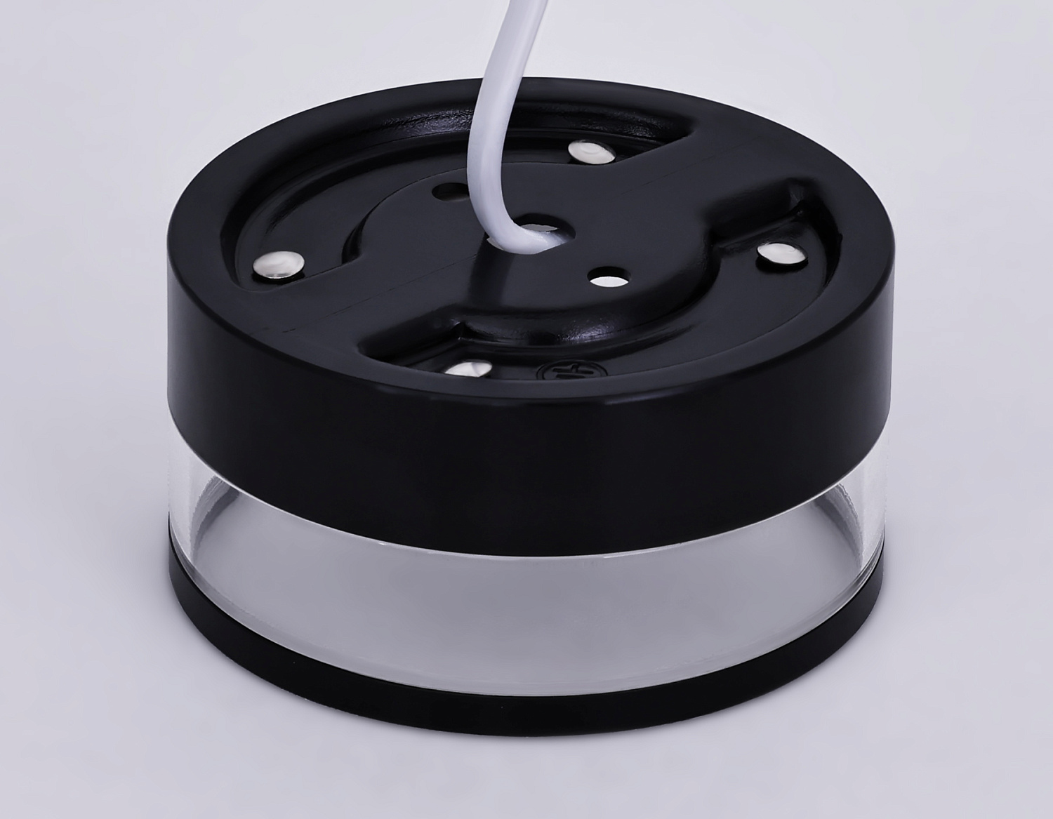 Накладной светильник с акрилом GX53 TN5506 SBK/CL черный песок/прозрачный GX53 D85*43