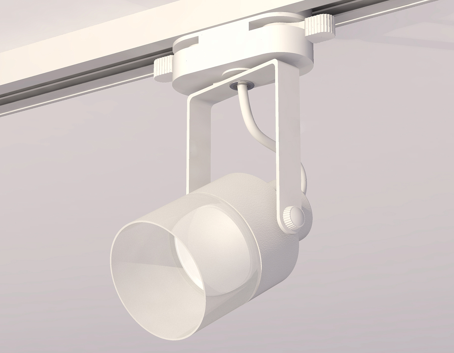 Комплект трекового однофазного светильника XT6601086 WH/FR белый/белый матовый MR16 GU10 (C6601, N6252)