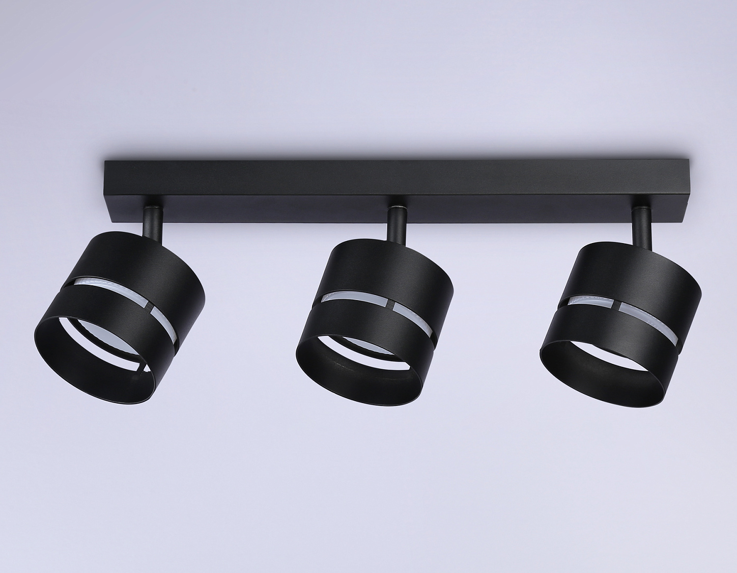 Светильник накладной поворотный со сменной лампой GU10 TN71064/3 BK черный GX53/3 max 12W 405*85*150