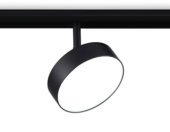 Светильник светодиодный трековый для шинопровода Magnetic GL3855 BK черный IP20 18W 4200K 48V D115*30