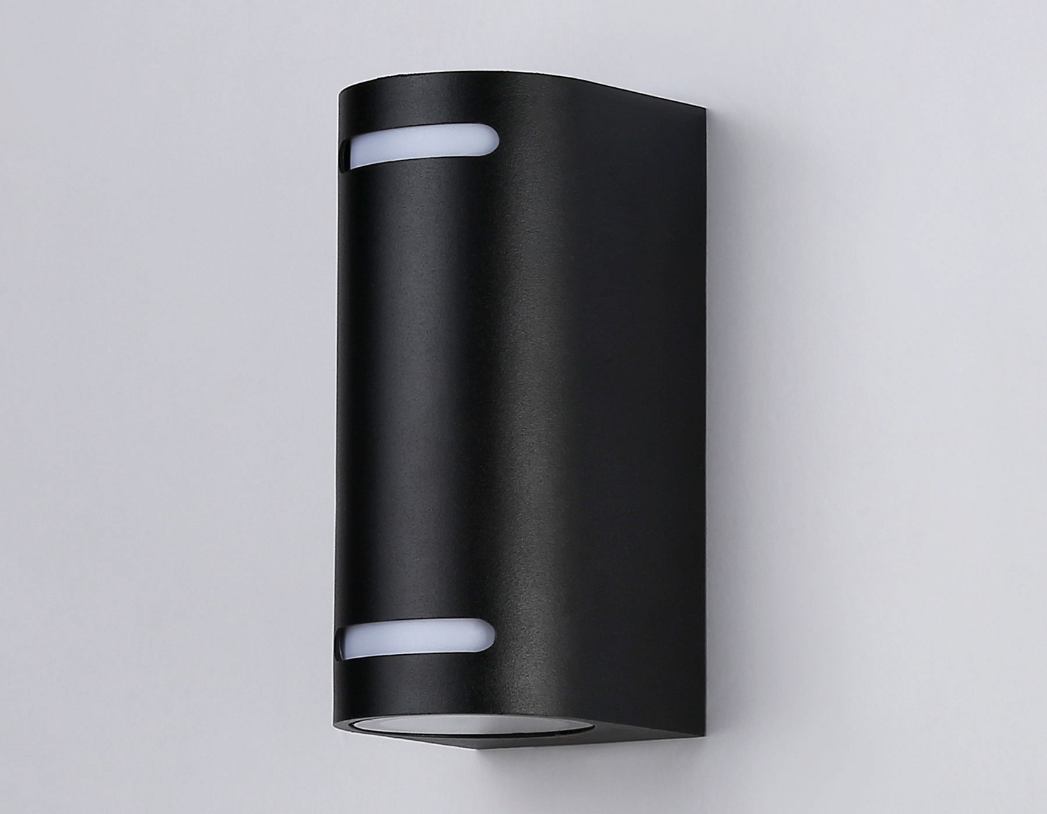 Уличный настенный архитектурный светильник ST3744/2 BK черный IP54 GU10/2 max 35W 150*68*92