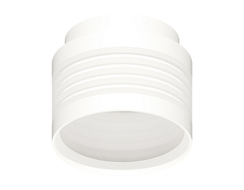 Корпус светильника накладной C8431 SWH/FR белыйпесок/белый матовый D110*H90mm GX53