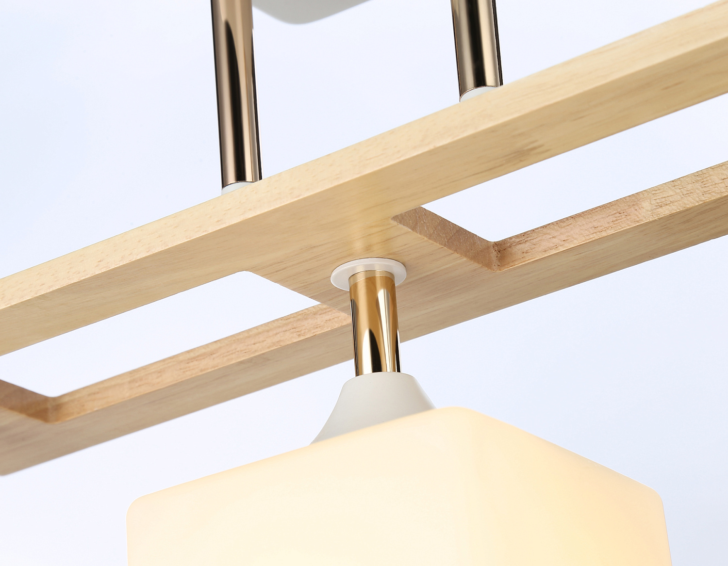 Подвесной светильник TR9505/3 WH/FGD/FR белый/золото/белый матовый E27/3 max 40W 620*100*290