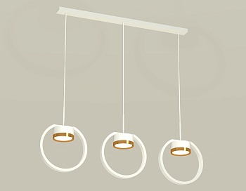 Комплект подвесного светильника XB9106103/3 SWH/PYG белый песок/золото желтое полированное GX53 (C9106, N8124)