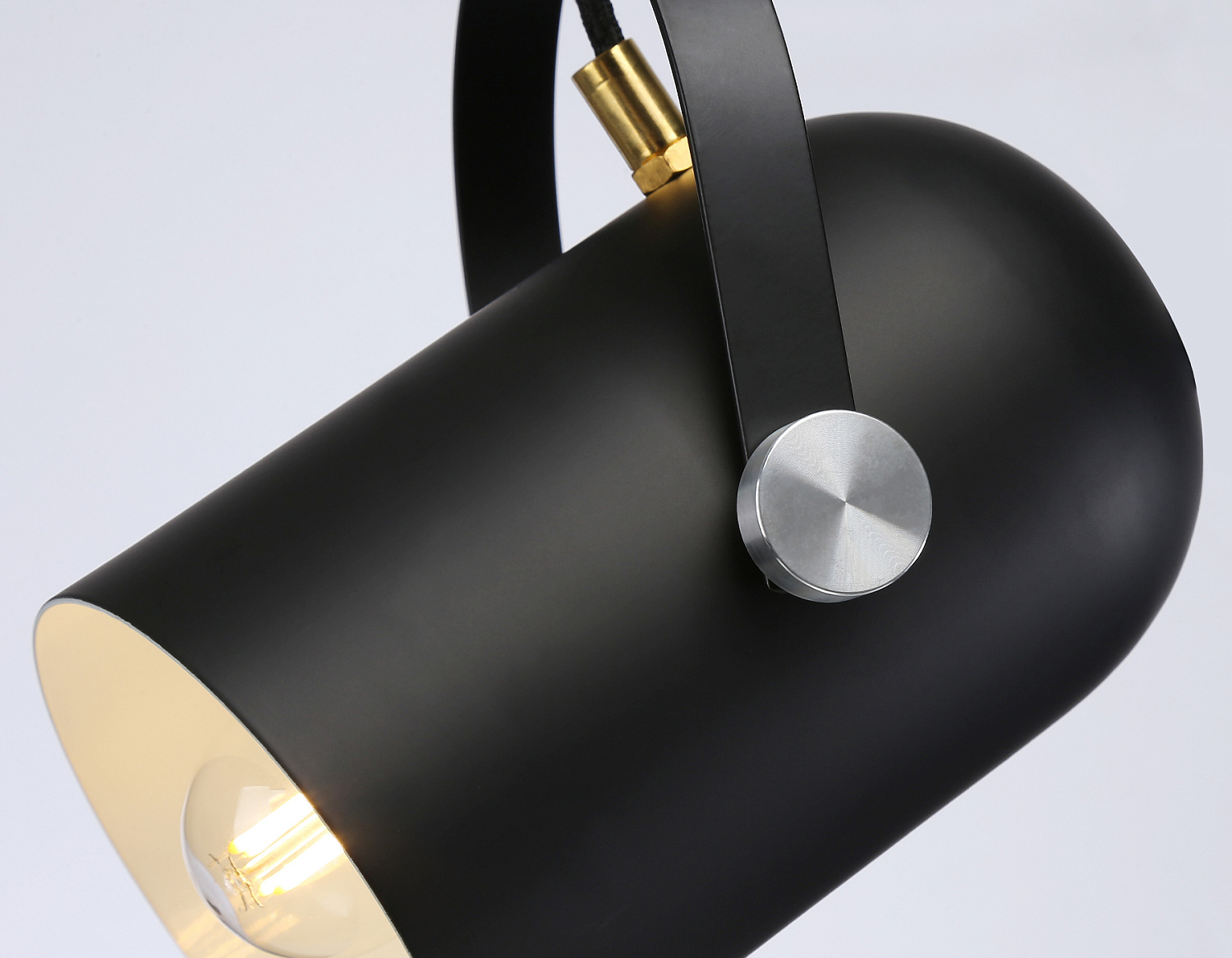 Подвесной светильник в стиле лофт TR8206 BK черный E27 max 40W D117*1035