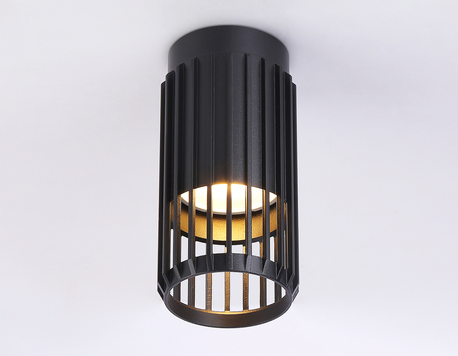 Накладной светильник со сменной лампой GU10 TN51674 BK черный GU10 D60*120