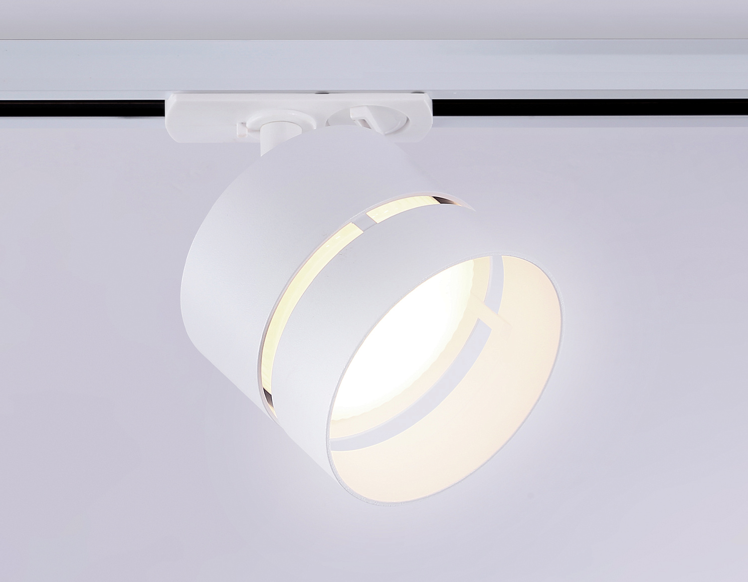 Трековый светильник со сменной лампой GX53 GL5375 WH белый GX53 max 12W