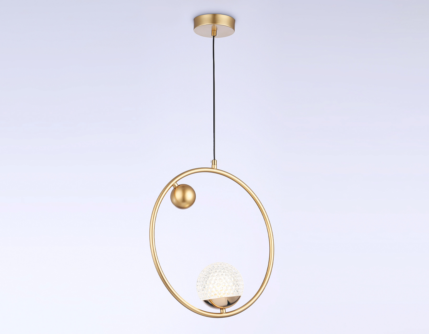 Подвесной светильник со сменной лампой TR5428 GD золото G9 max 40W 350*110*1000